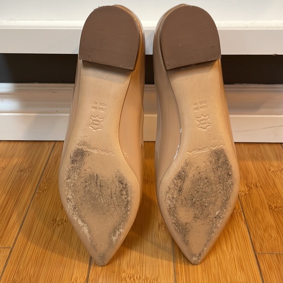 Via Spiga Patent Nude Flats - Picture 7 of 9